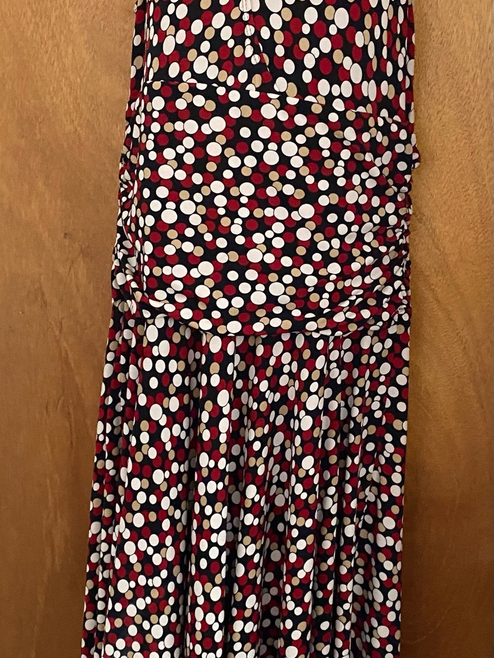 🎄🎅Polka Dot Maxi dress in Black, Red & White
